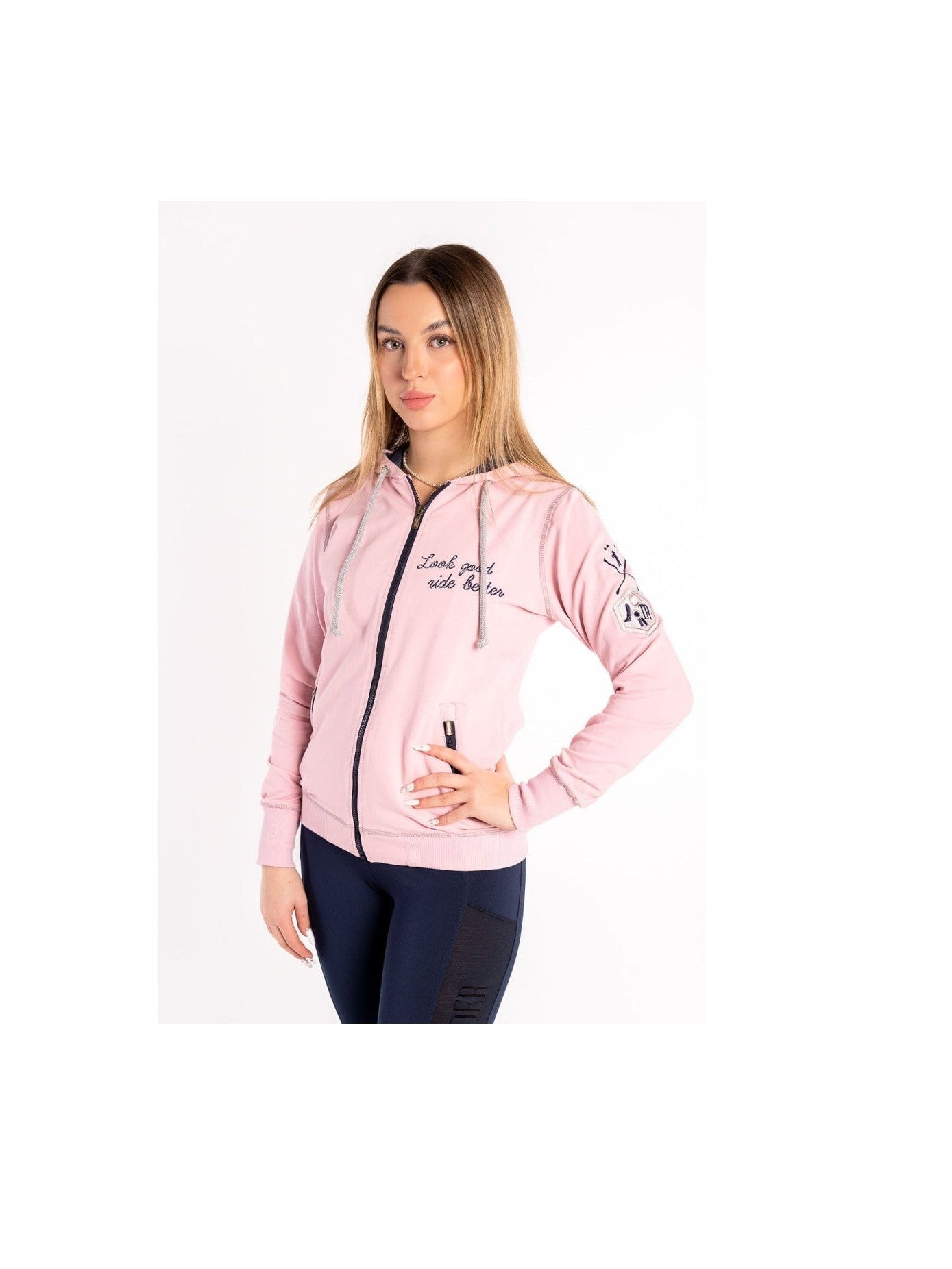 TRUE RIDER BLUZA JEŹDZIECKA LOOK GOOD RIDE BETTER DAMSKA - True Rider Equishop