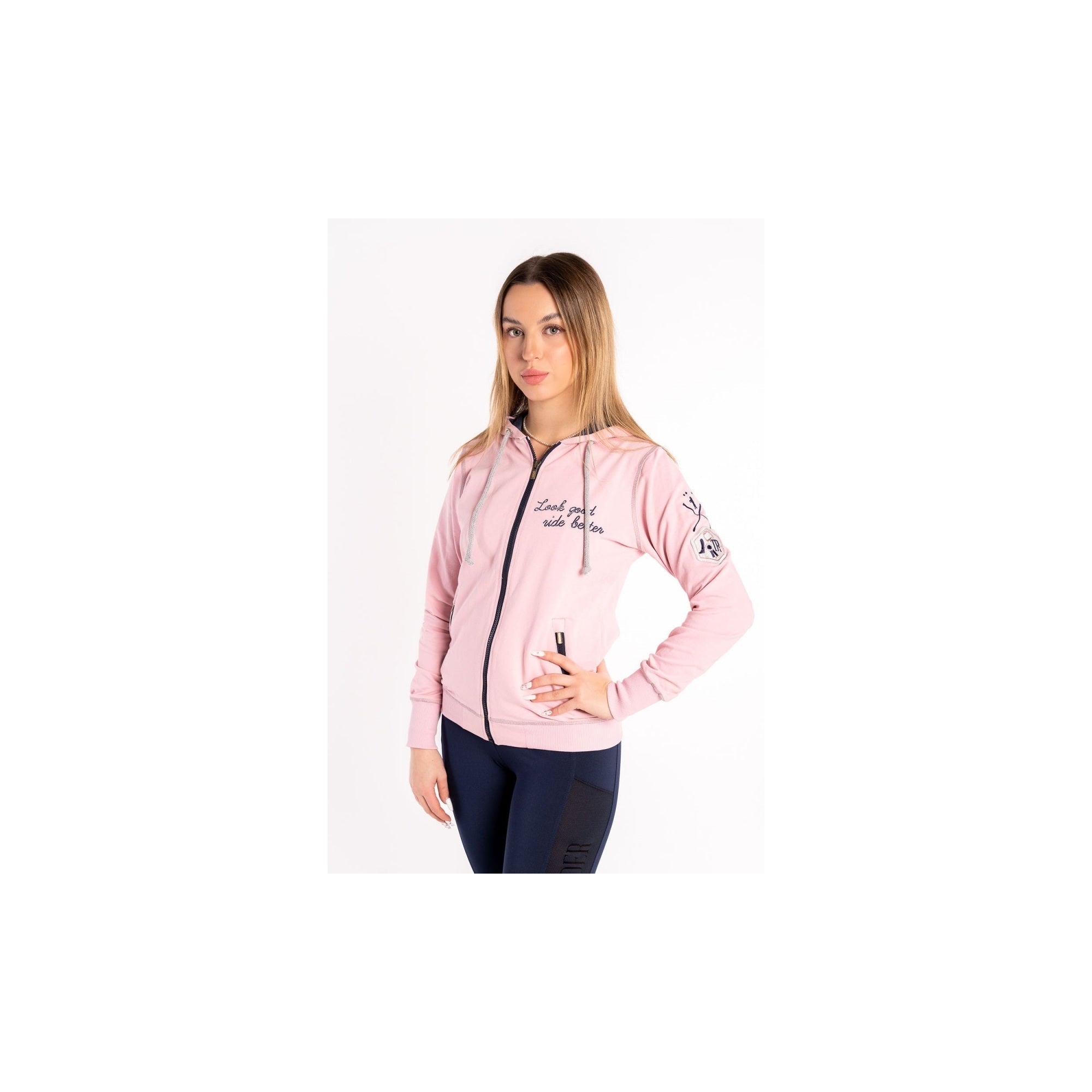 TRUE RIDER BLUZA JEŹDZIECKA LOOK GOOD RIDE BETTER DAMSKA - True Rider Equishop