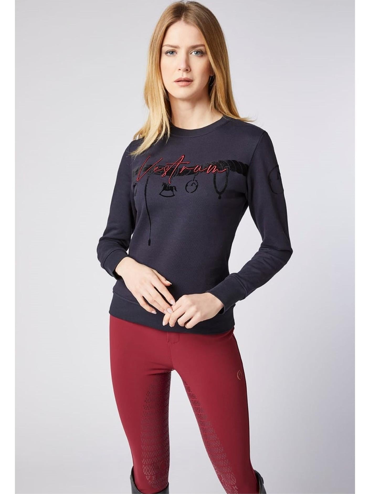 VESTRUM CAMPIGLIO BAWEŁNIANA BLUZA JEŹDZIECKA DAMSKA