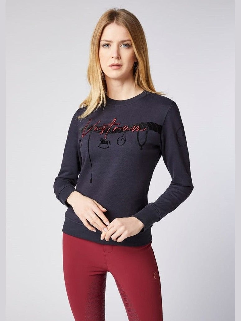 VESTRUM CAMPIGLIO BAWEŁNIANA BLUZA JEŹDZIECKA DAMSKA - Vestrum Equishop