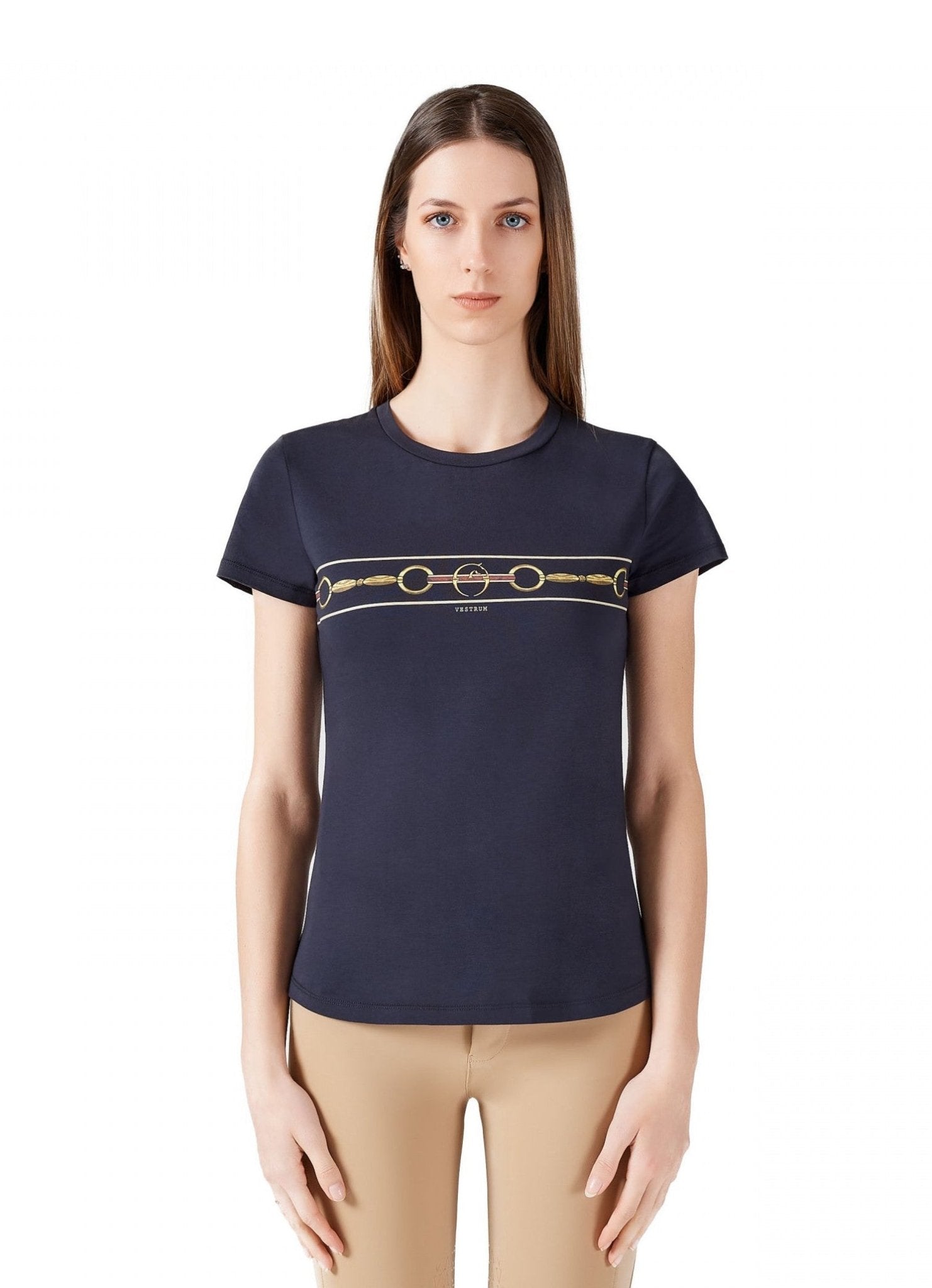 VESTRUM T - SHIRT JEŹDZIECKI MERSIN DAMSKI - Vestrum Equishop