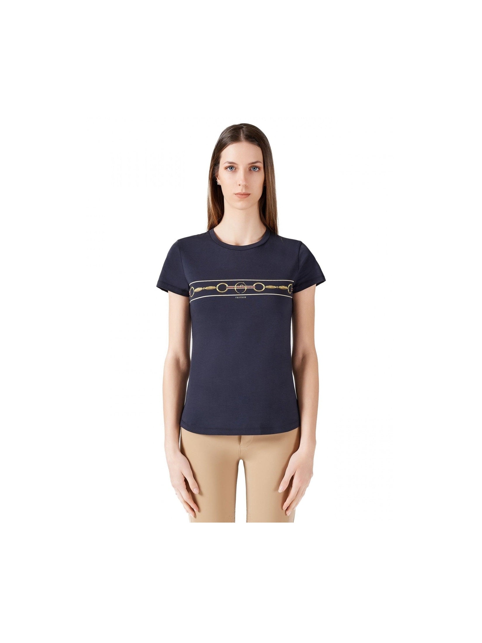 VESTRUM T - SHIRT JEŹDZIECKI MERSIN DAMSKI - Vestrum Equishop