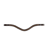 Waldhausen X-Line Relaxation ogłowie anatomiczne dla konia, kolor brązowy – zdjęcie 2