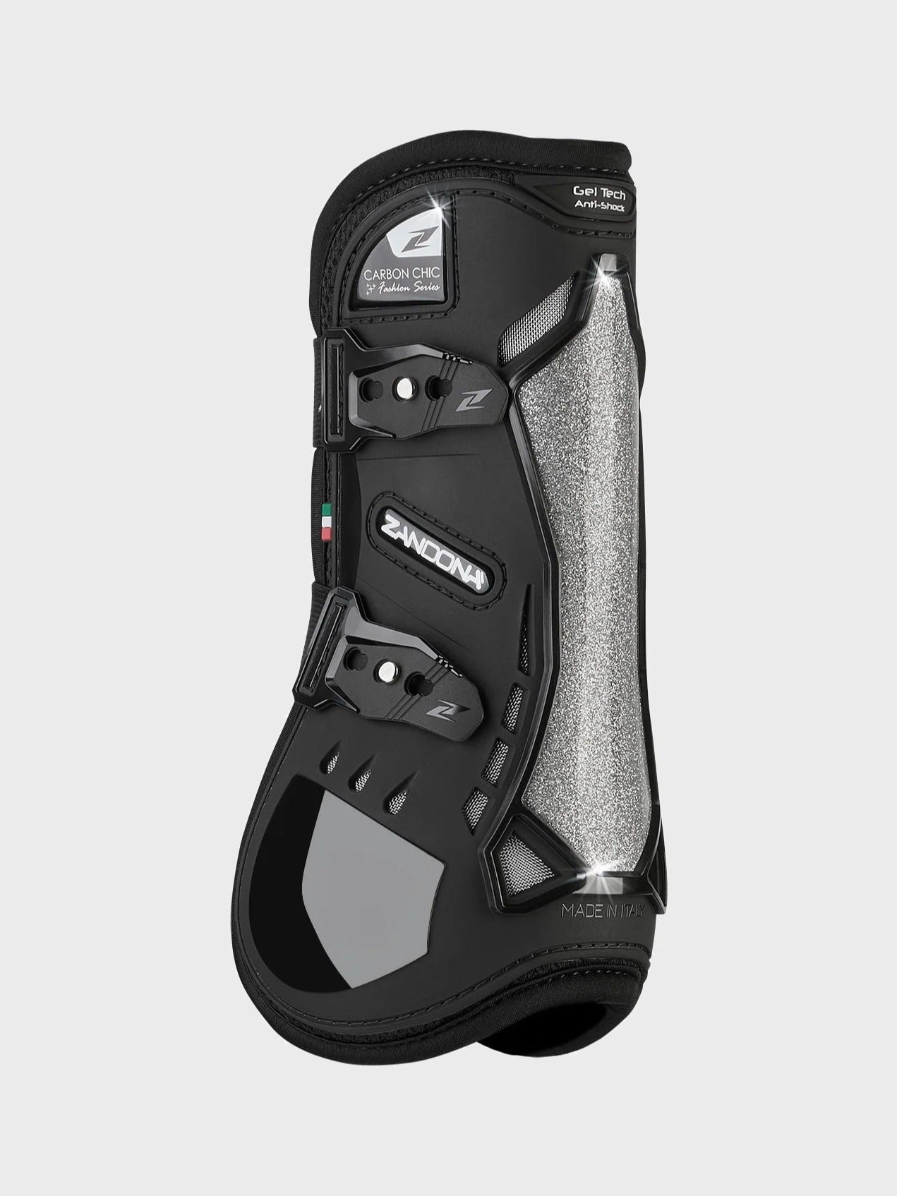 ZANDONA OCHRANIACZE DLA KONIA CARBON CHIC TENDON PRZÓD - Zandonà Equishop