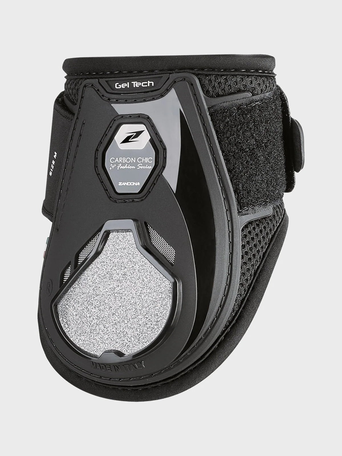 ZANDONA OCHRANIACZE DLA KONIA CARBON CHIC YOUNG FETLOCK TYŁ - Zandonà Equishop