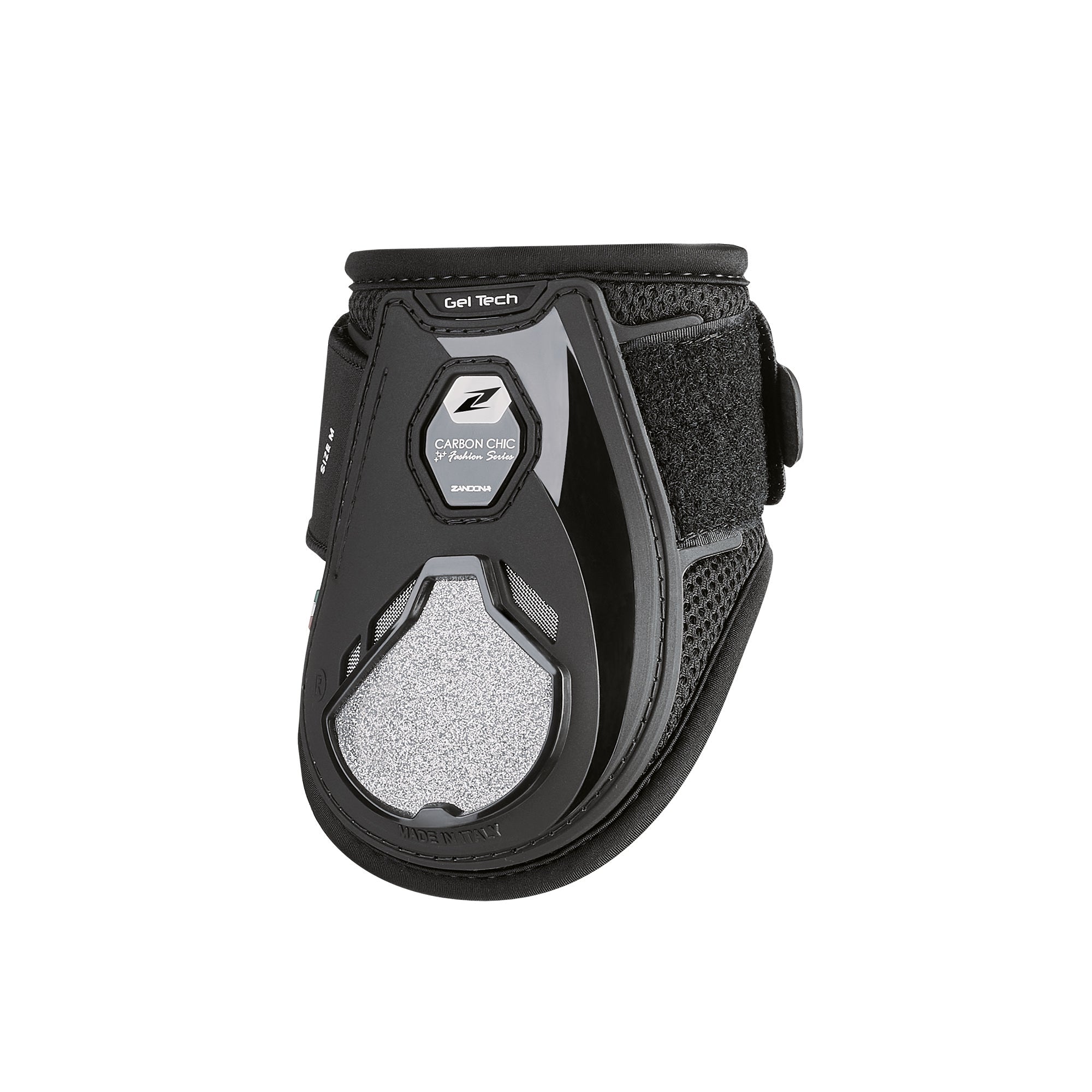 ZANDONA OCHRANIACZE DLA KONIA CARBON CHIC YOUNG FETLOCK TYŁ - Zandonà Equishop