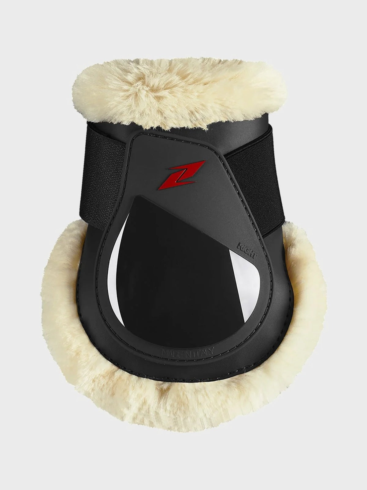 ZANDONA OCHRANIACZE DLA KONIA Z FUTREM ACTION TECHNO - FUR FETLOCK TYŁ - Zandonà Equishop