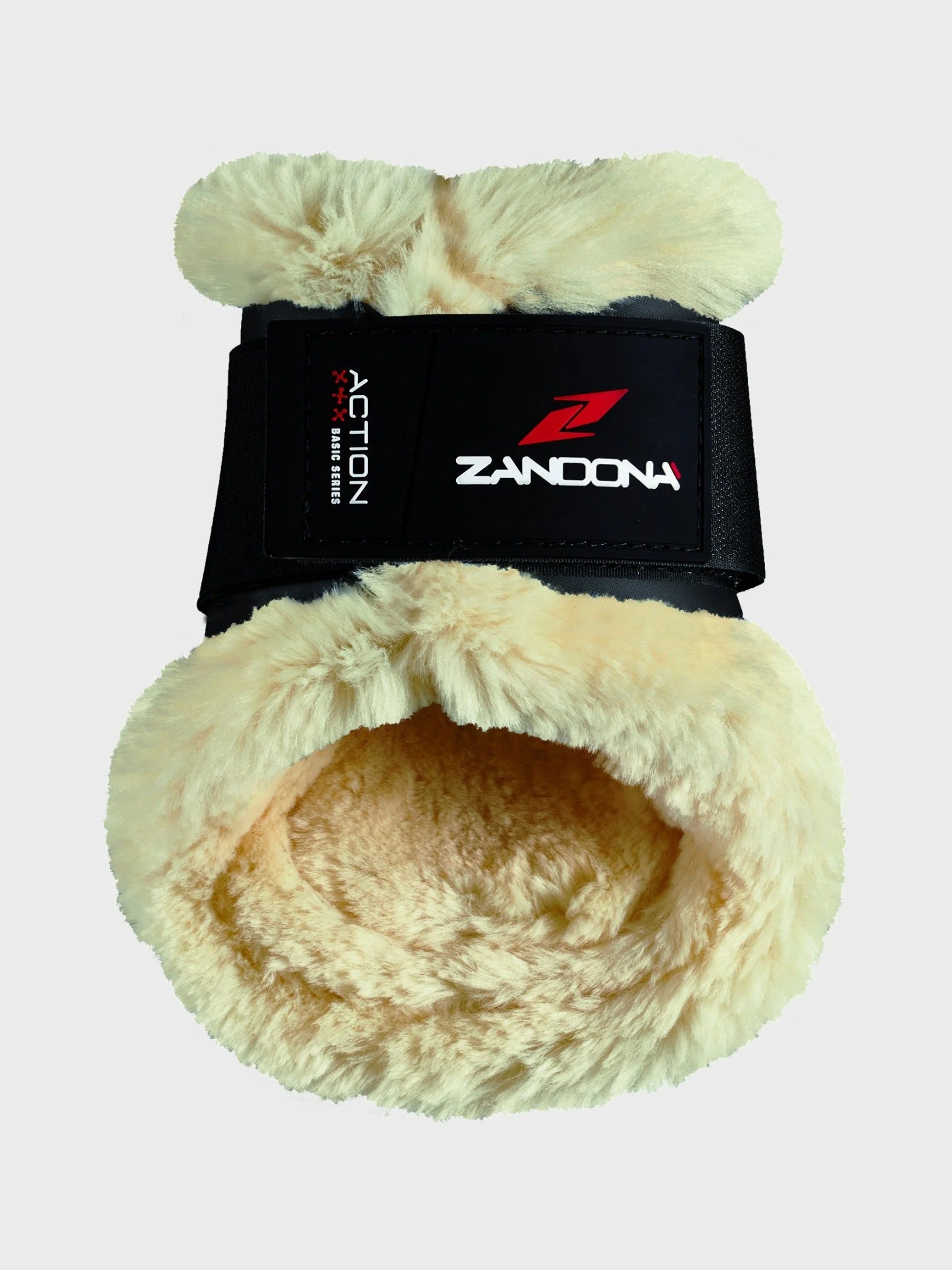 ZANDONA OCHRANIACZE DLA KONIA Z FUTREM ACTION TECHNO - FUR FETLOCK TYŁ - Zandonà Equishop