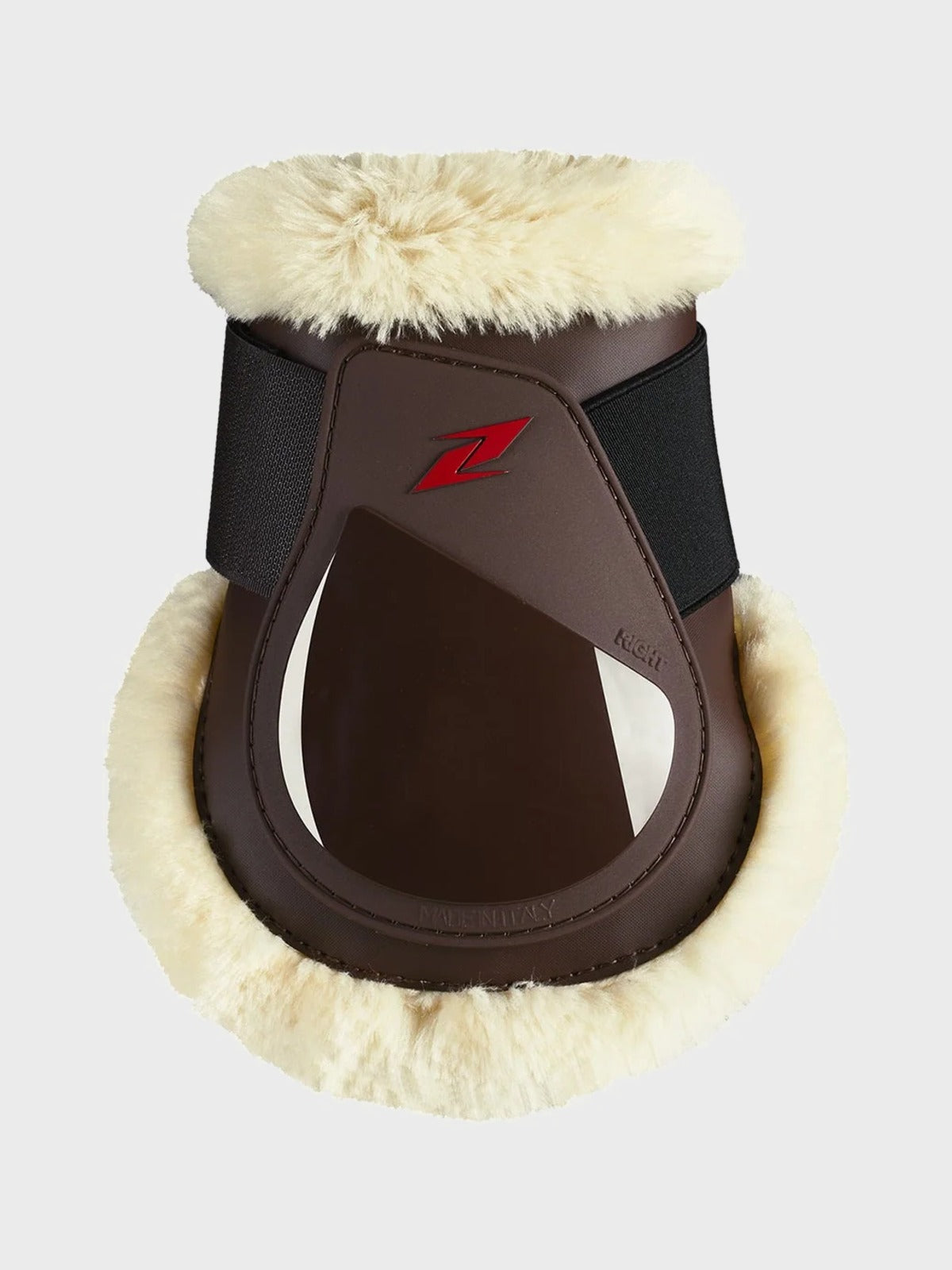 ZANDONA OCHRANIACZE DLA KONIA Z FUTREM ACTION TECHNO - FUR FETLOCK TYŁ - Zandonà Equishop