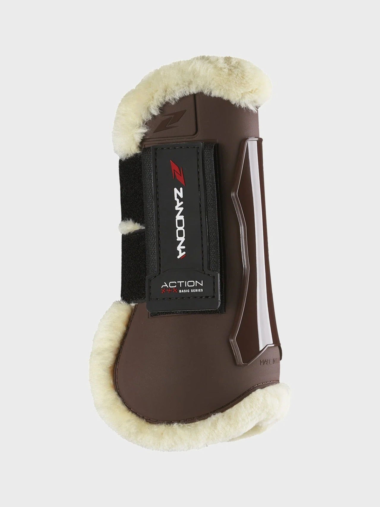 ZANDONA OCHRANIACZE DLA KONIA Z FUTREM ACTION TECHNO - FUR TENDON PRZÓD - Zandonà Equishop