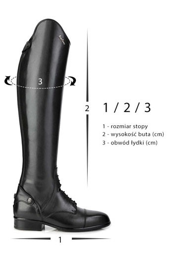 Jak dobrać prawidłowy rozmiar oficerek Sergio Grasso?