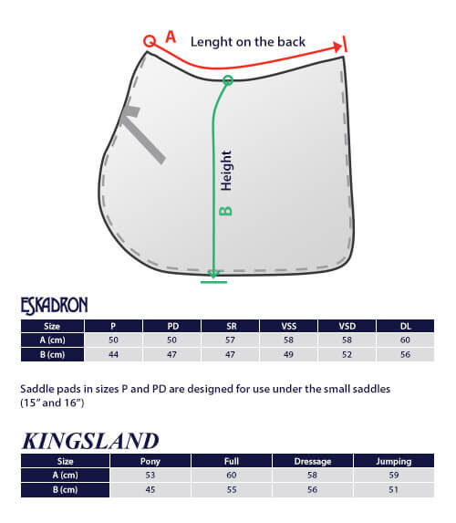 CLASSIC JUMPING SADDLE PAD Equestrian Shop